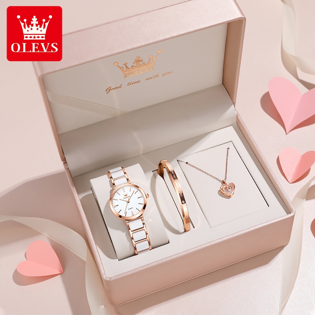 Luxury Watch For - OLEVS женские часы 5877, роскошные элегантные