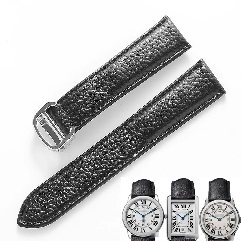 Luxury Watch Engraving - Ремешок для часов из натуральной кожи