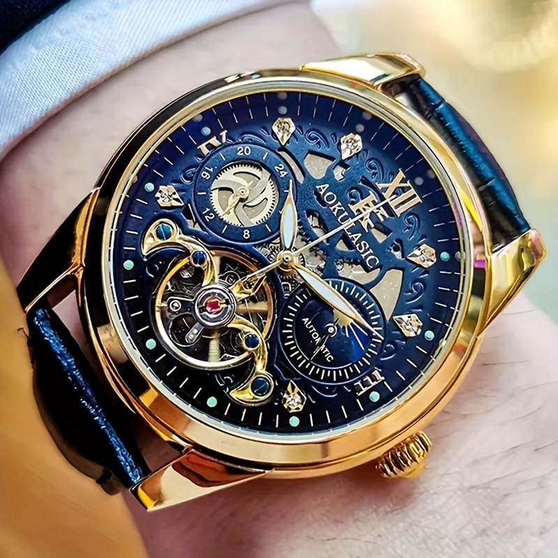 Luxury Watch Value - Большие мужские часы с турбийоном, полностью