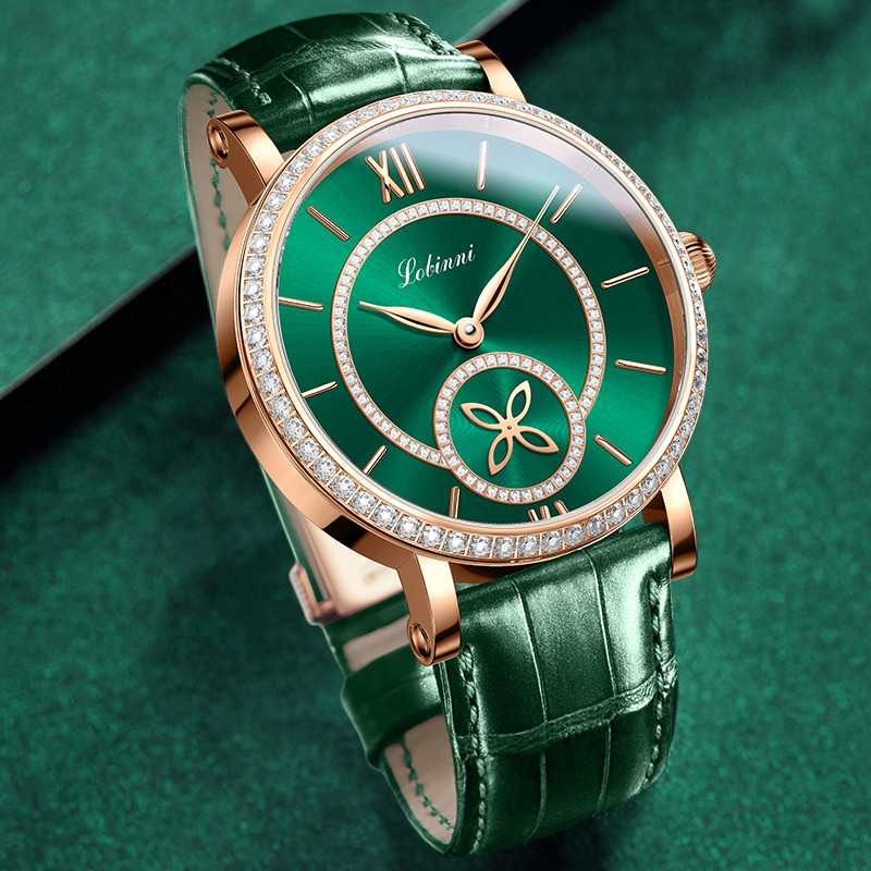 Luxury Watch Class - LOBINNI женские автоматические механические часы, роскошные