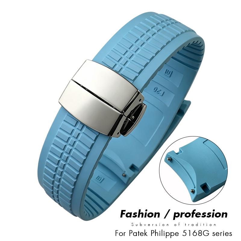 Luxury Watch Patek Philippe - Ремешок для часов из фторкаучука FKM,