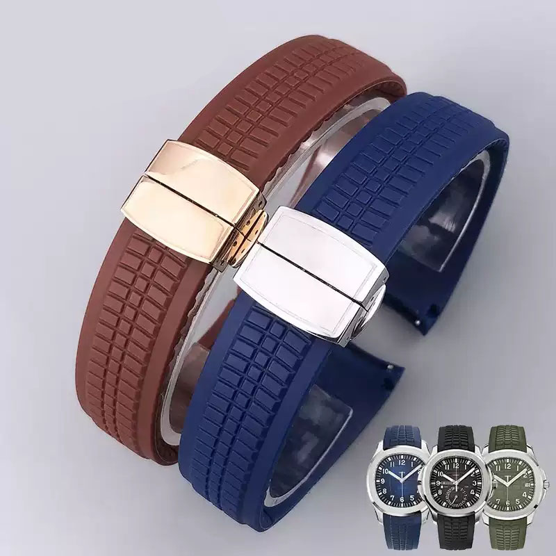 Luxury Watch Patek Philippe - Высококачественный мягкий резиновый ремешок для часов