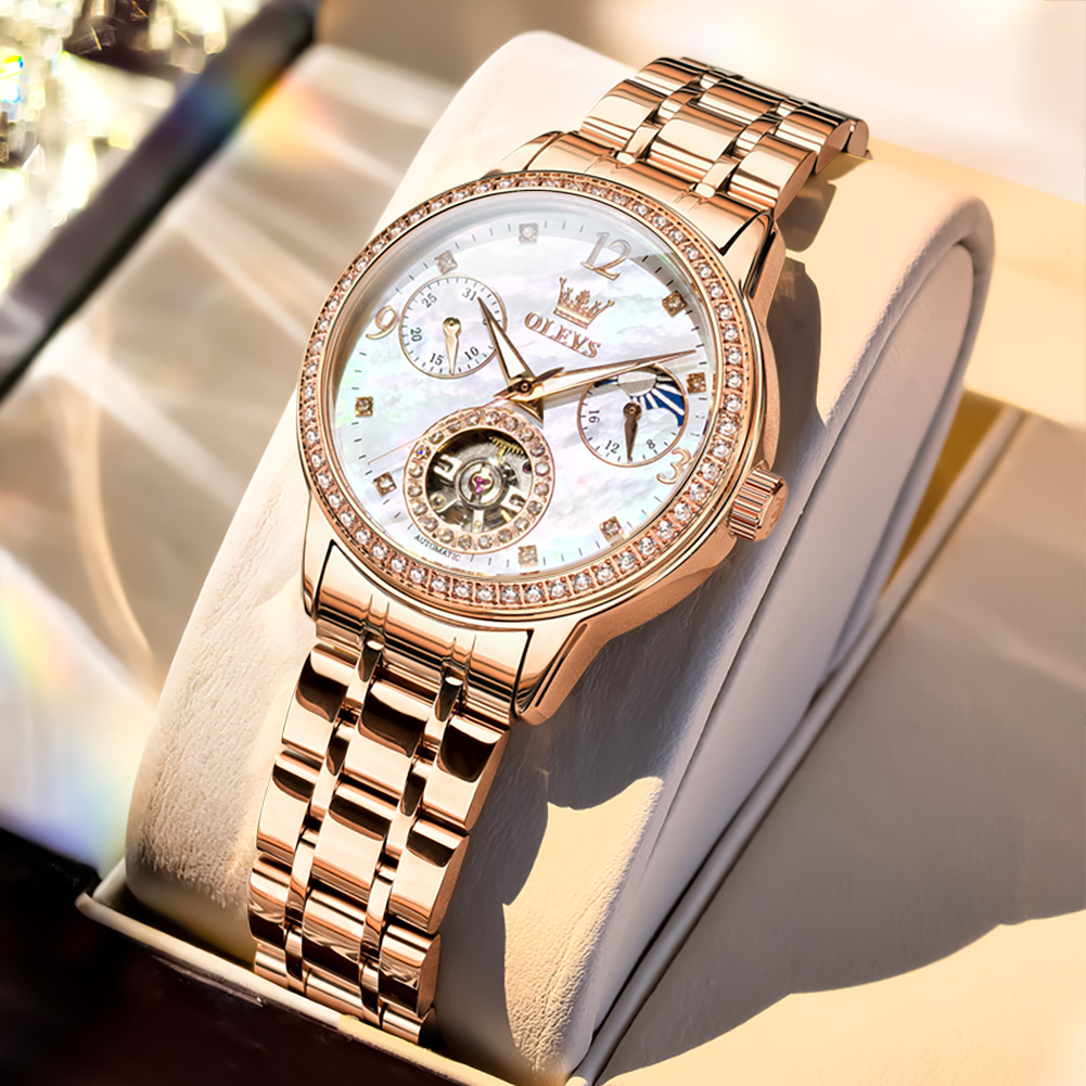 Luxury Watch For - Женские часы OLEVS, лучшие брендовые роскошные