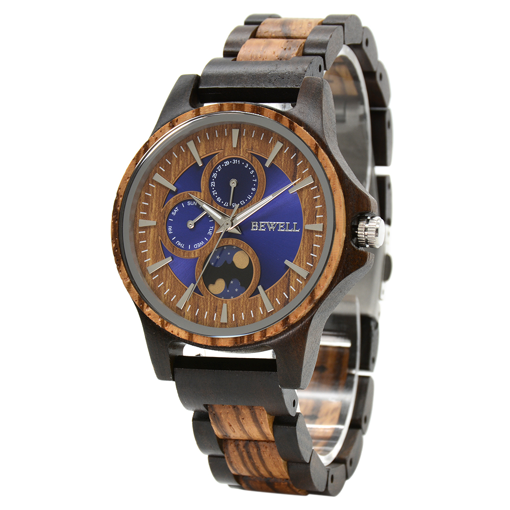 Luxury Watch Engraving - Деревянные часы для мужчин, мужские наручные