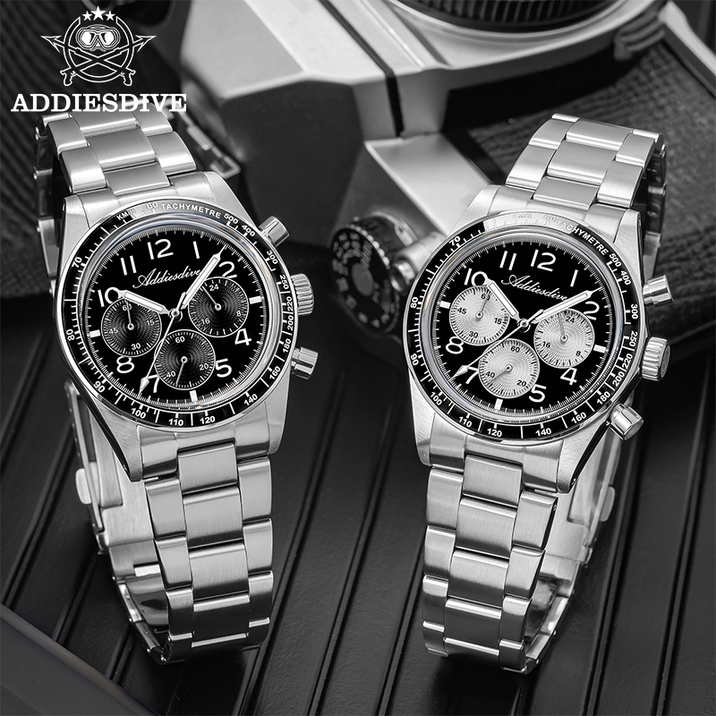 Мужские часы-хронограф ADDIESD – обзор и цена Luxury Watch Second Hand