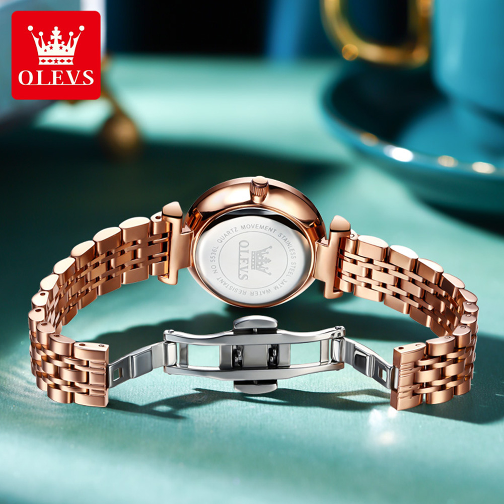 OLEVS 5536 Брендовые красивые  – обзор и цена Luxury Watch For