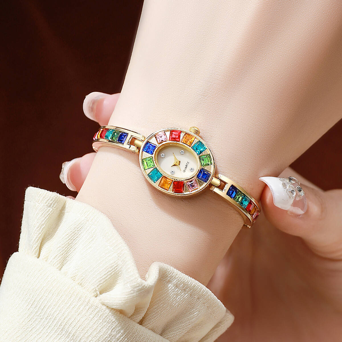 2 шт./компл. роскошные женские – обзор и цена Ladies Luxury Watch