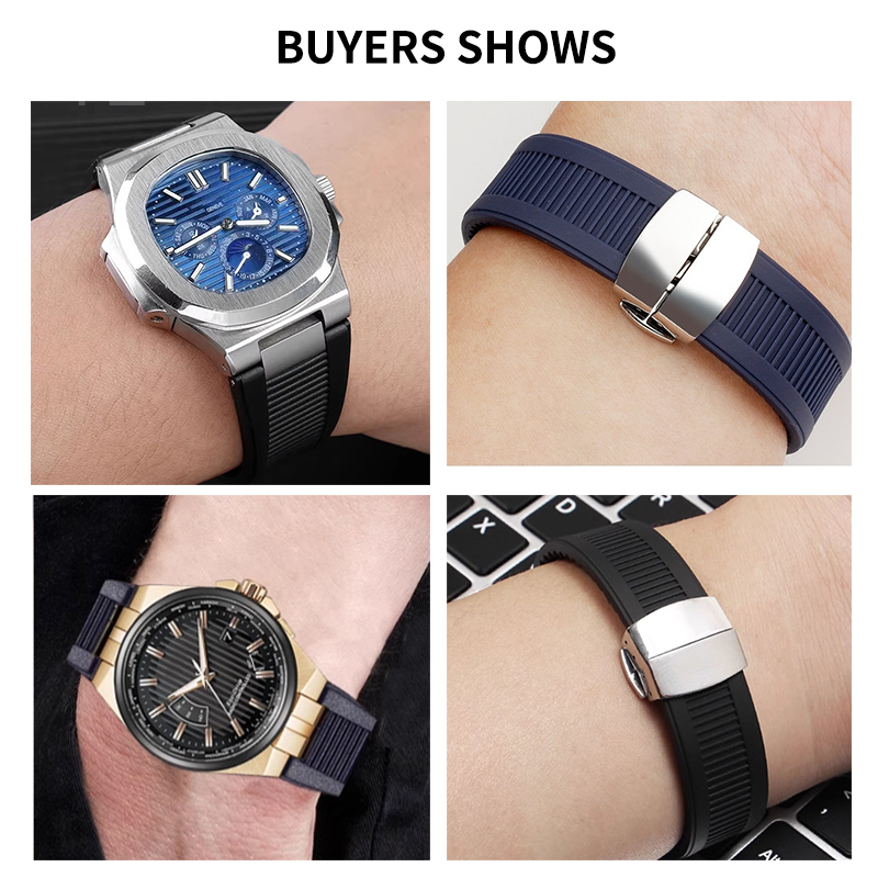 Роскошный силиконовый ремешок  – обзор и цена Luxury Watch Patek Philippe