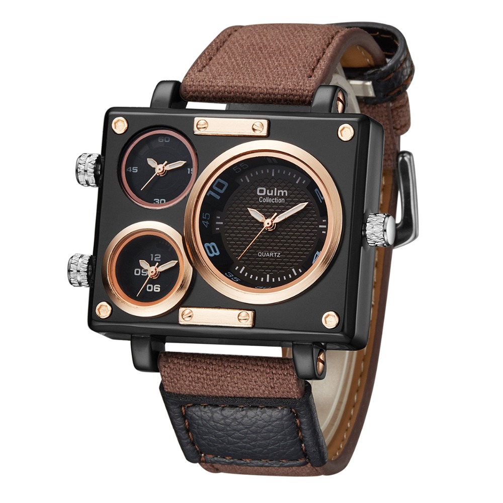 Часы наручные Oulm Мужские ква – обзор и цена Luxury Watch Unique