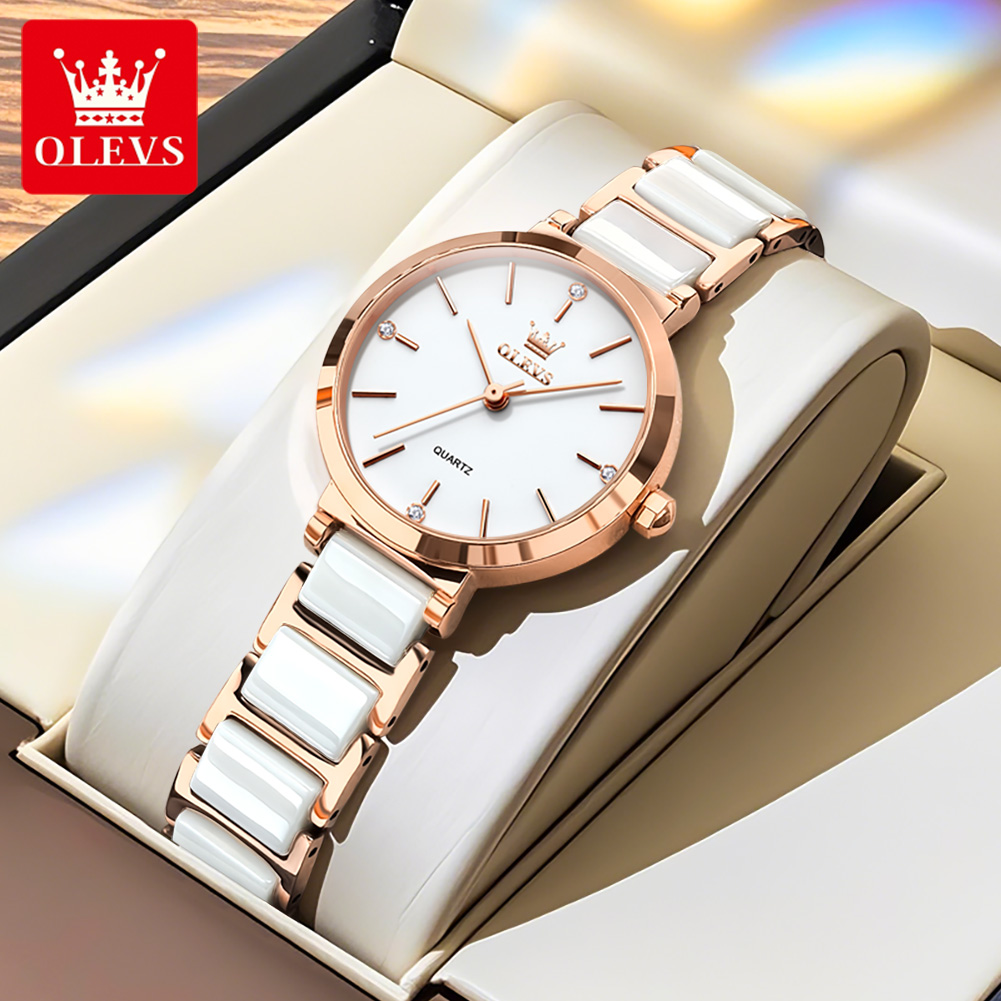 OLEVS женские часы 5877, роско – обзор и цена Luxury Watch For
