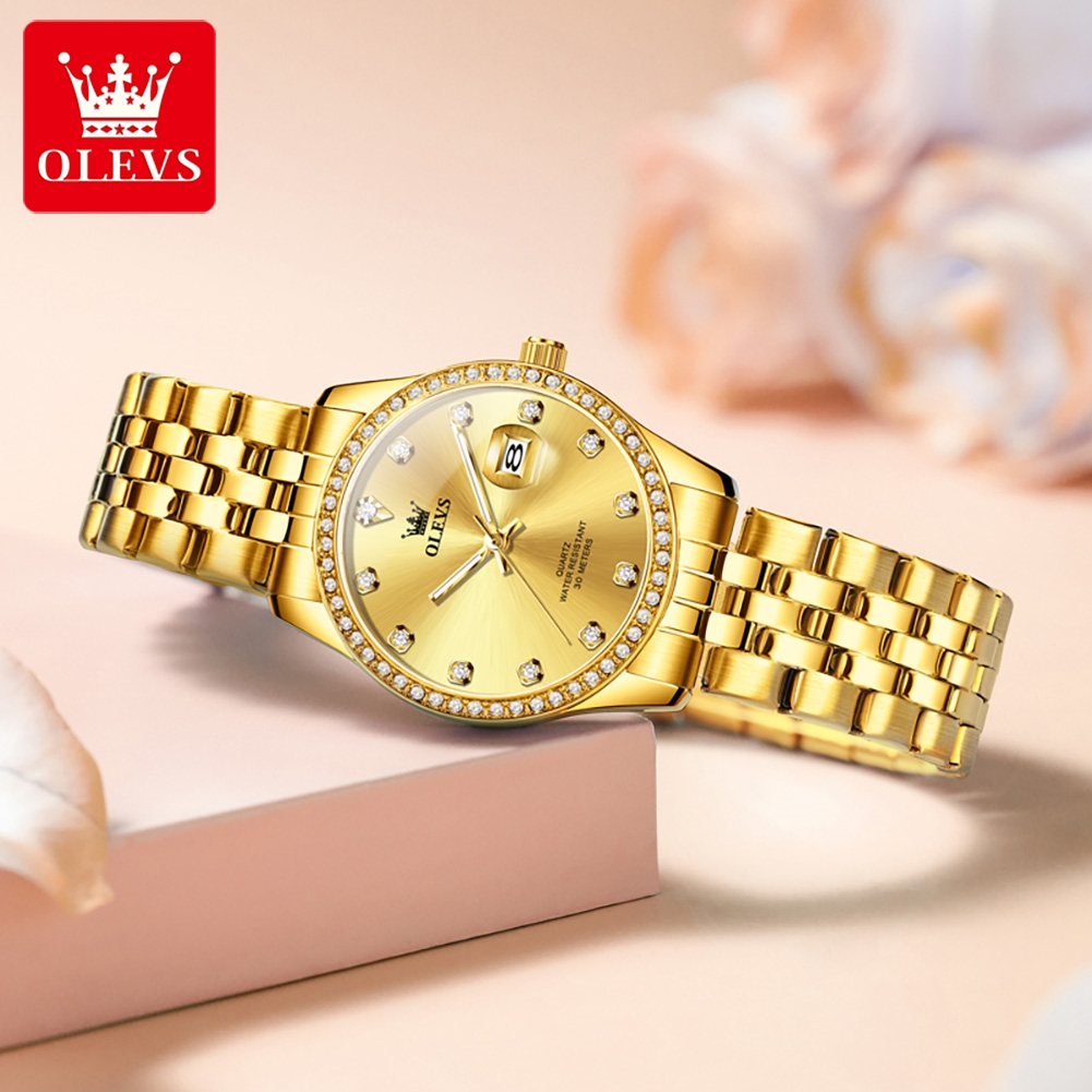 OLEVS 3629 Роскошные женские к – обзор и цена Ladies Luxury Watch
