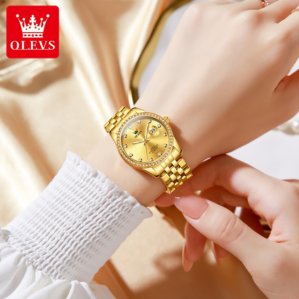 OLEVS 3629 Роскошные женские к – обзор и цена Ladies Luxury Watch