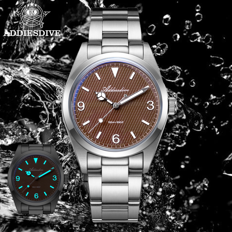 Мужские часы ADDIESDIVE 36 мм  – обзор и цена Luxury Watch Second Hand
