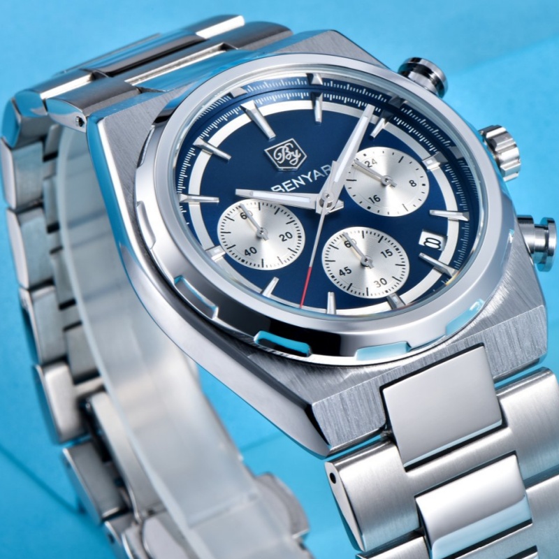 BENYAR 40 мм мужские многофунк – обзор и цена Luxury Watch Second Hand