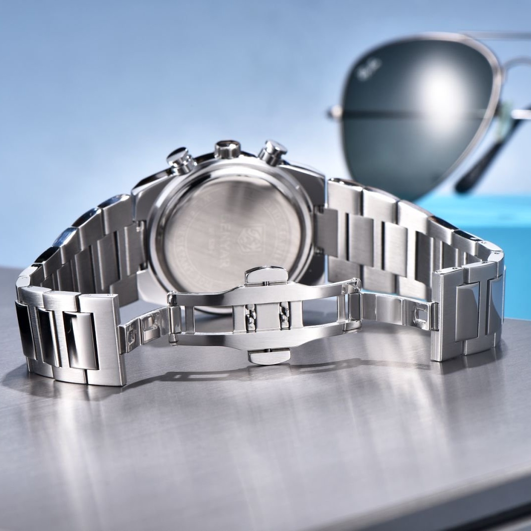 BENYAR 40 мм мужские многофунк – обзор и цена Luxury Watch Second Hand