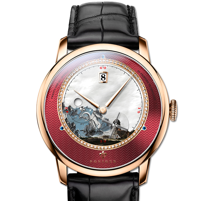 Мужские автоматические часы PO – обзор и цена Luxury Watch Second Hand