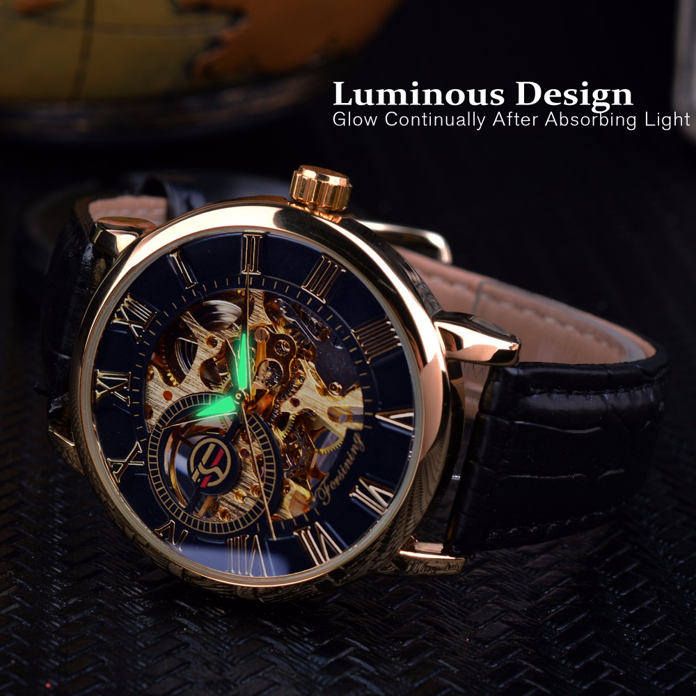 Мужские механические часы-скел – обзор и цена Luxury Watch Engraving