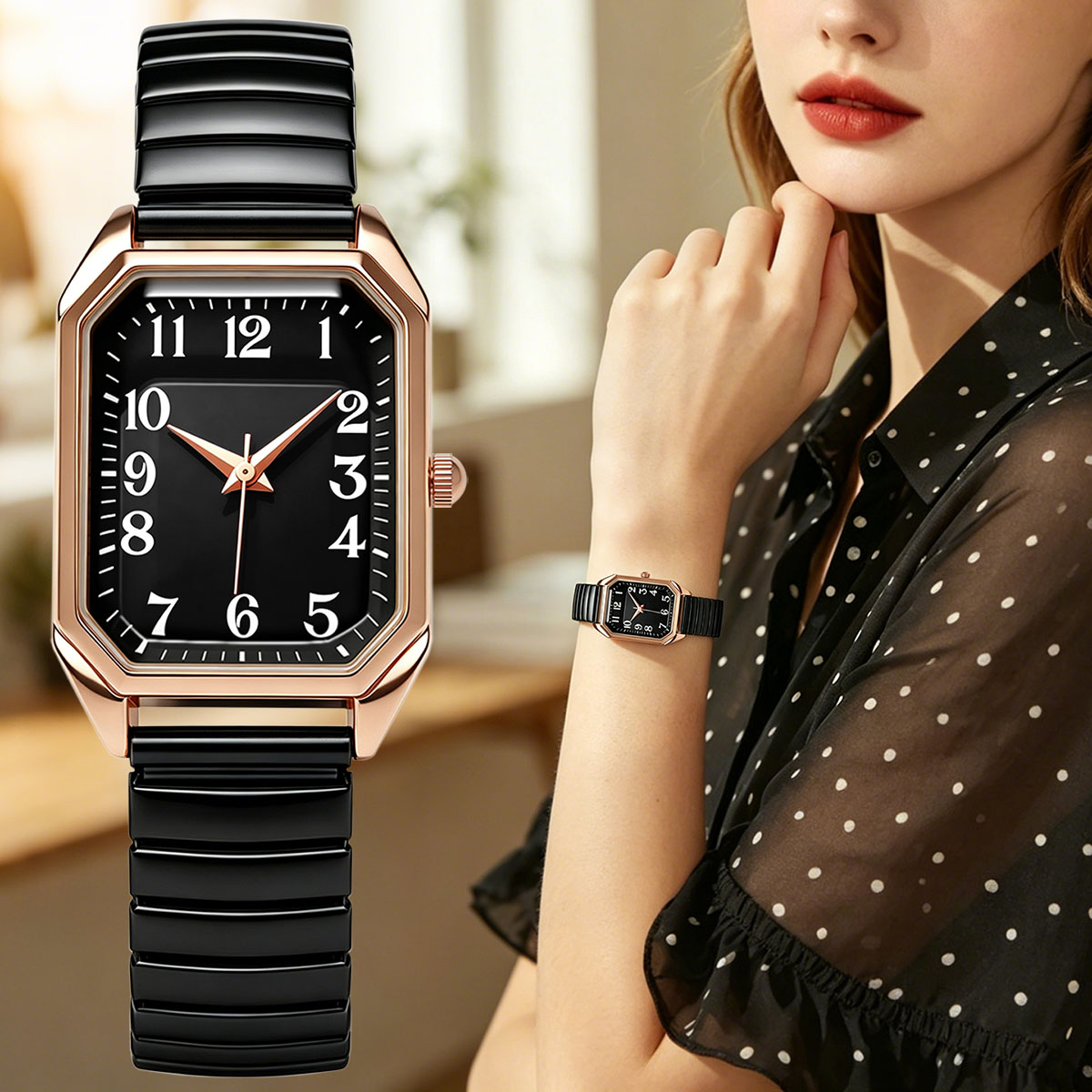 Женские кварцевые часы с восьм – обзор и цена Ladies Luxury Watch