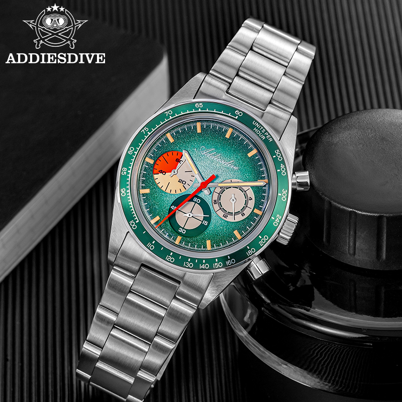 Кварцевые часы ADDIESDIVE, нов – обзор и цена Luxury Watch Second Hand